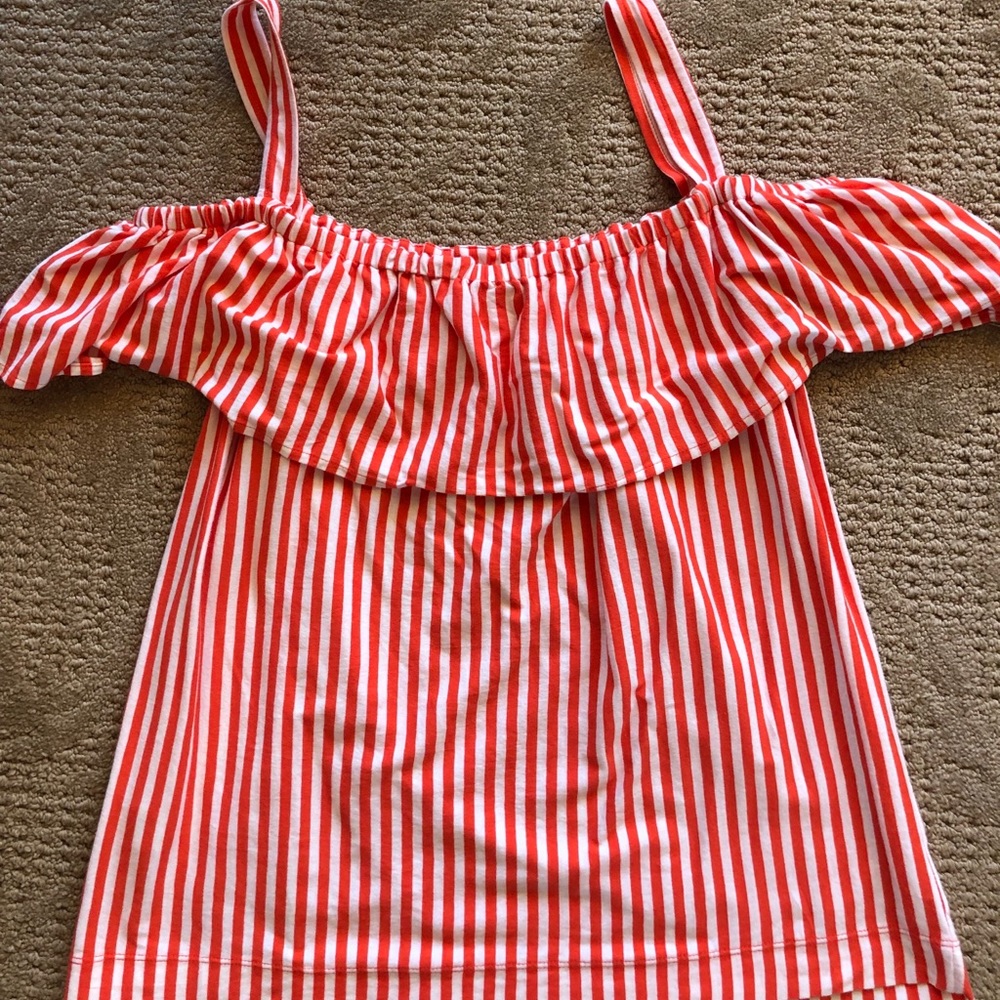 J.Crew off the shoulder tank